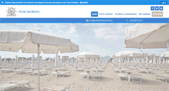 Desktop Screenshot of hotelsanremocaorle.it